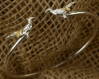 A72 Fox Head 2 Fine English Pewter Chrome Gold Plated Pin