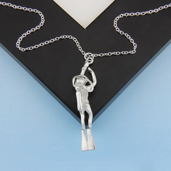 Diving Necklace Etsy UK