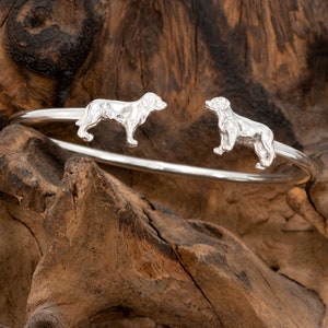 Bracciale Labrador in argento sterling.