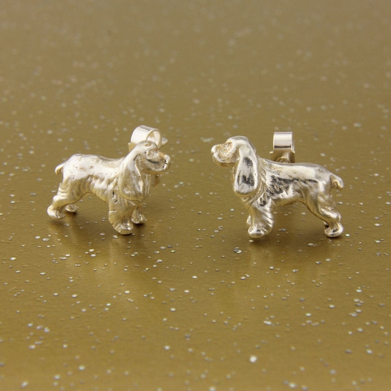 cocker spaniel earrings