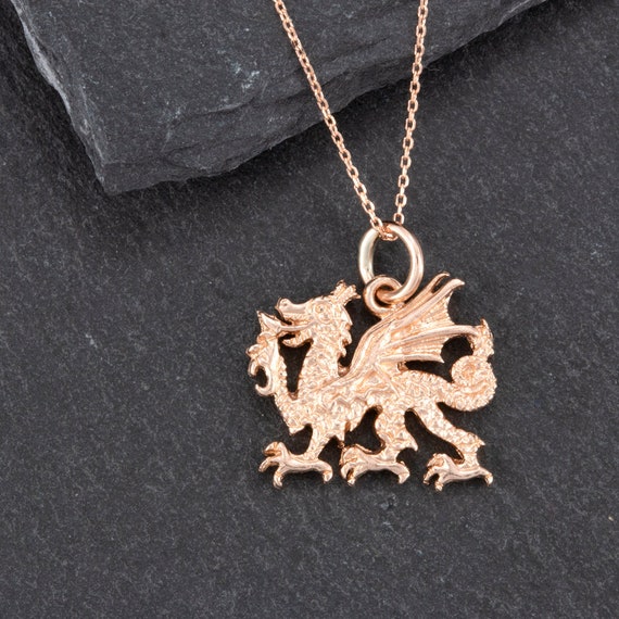 Welsh on sale dragon pendant
