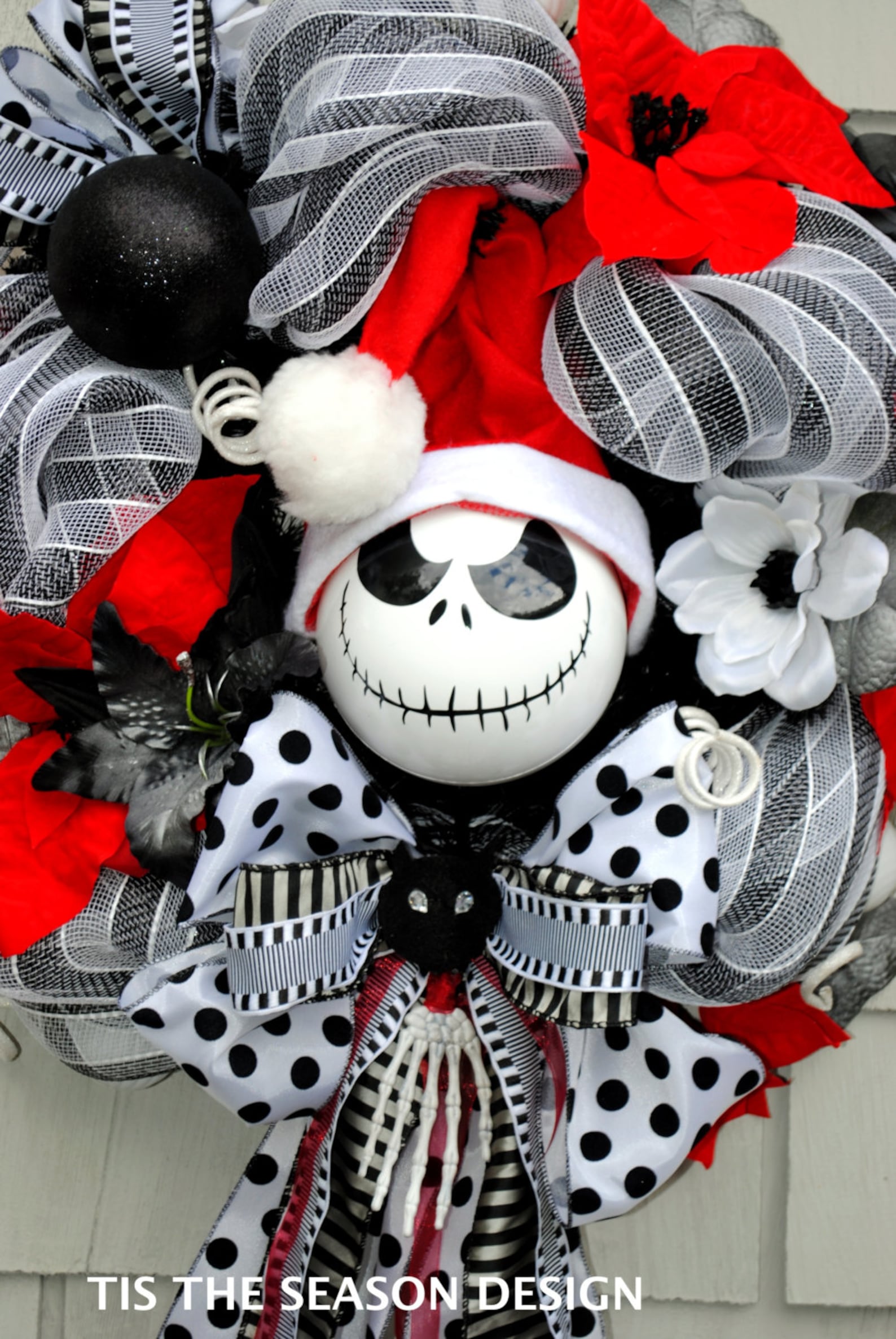 Nightmare Before Christmas Wreath 