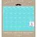 Guess the Birth Date Custom Baby Shower Game board ...