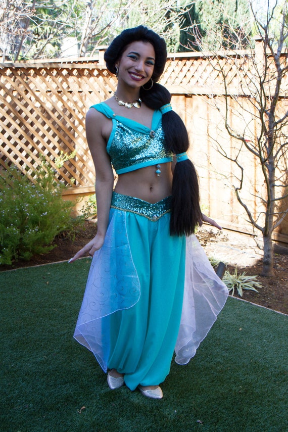 Verzoenen affix Verrast Princess Jasmine Costume Womens - Etsy