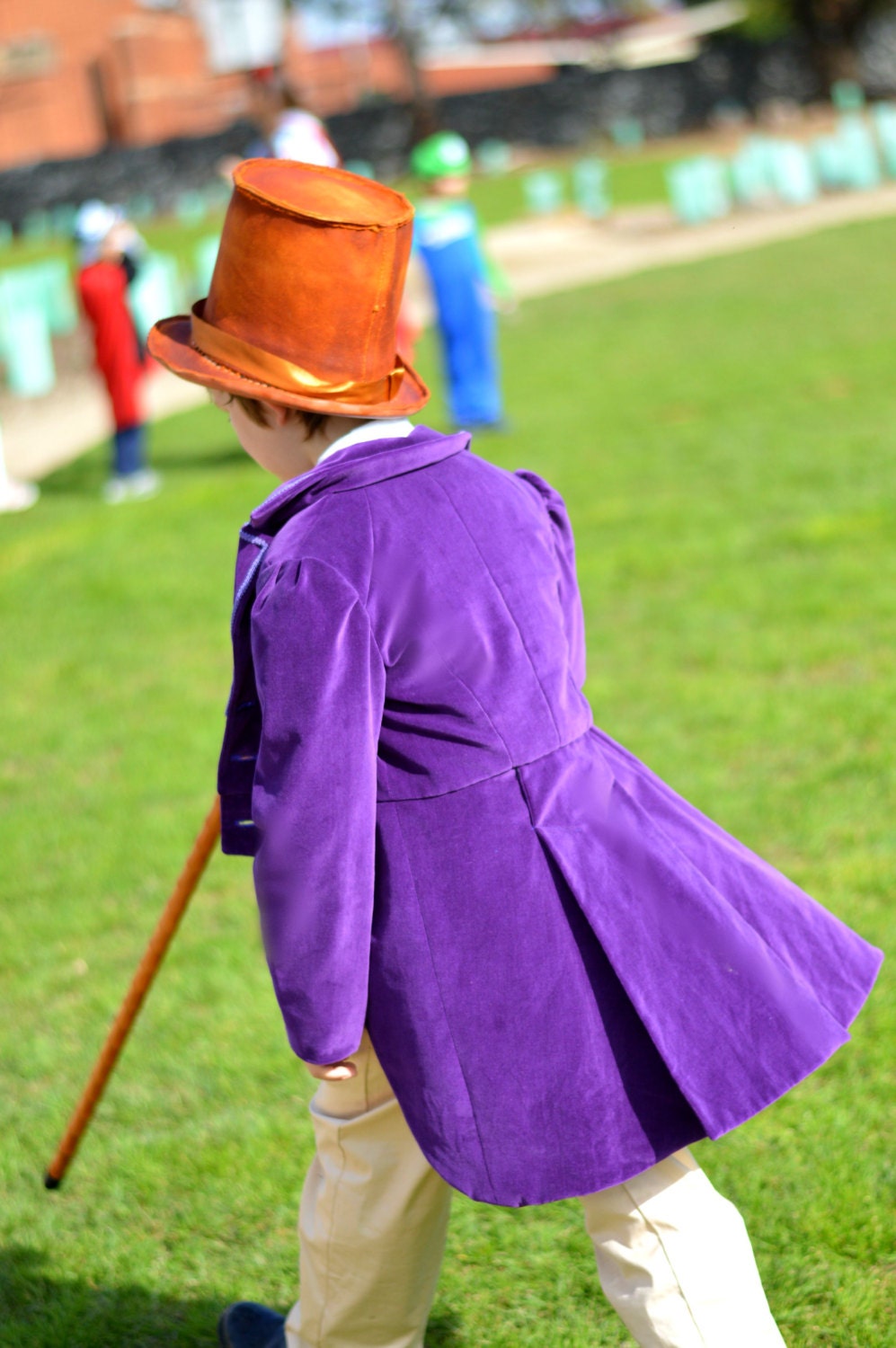 Willy Wonka Costume Charlie and the Chocolate Factory Etsy Australia