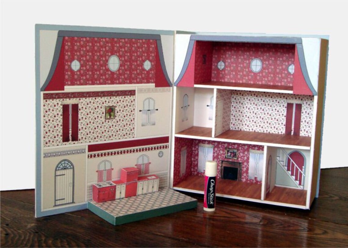 1/48 Dollhouse Miniature Printable Kit of a Quarter Scale | Etsy Australia