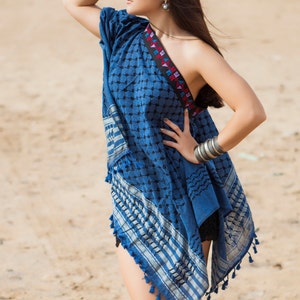 Cotton Kaftan, Dress Embroidered Ethnic Tunic, Handmade Caftan SOLD