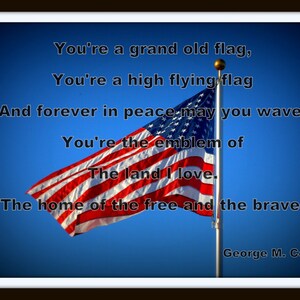 American Flag Grand Old Flag Stars And Stripes Old Glory Etsy