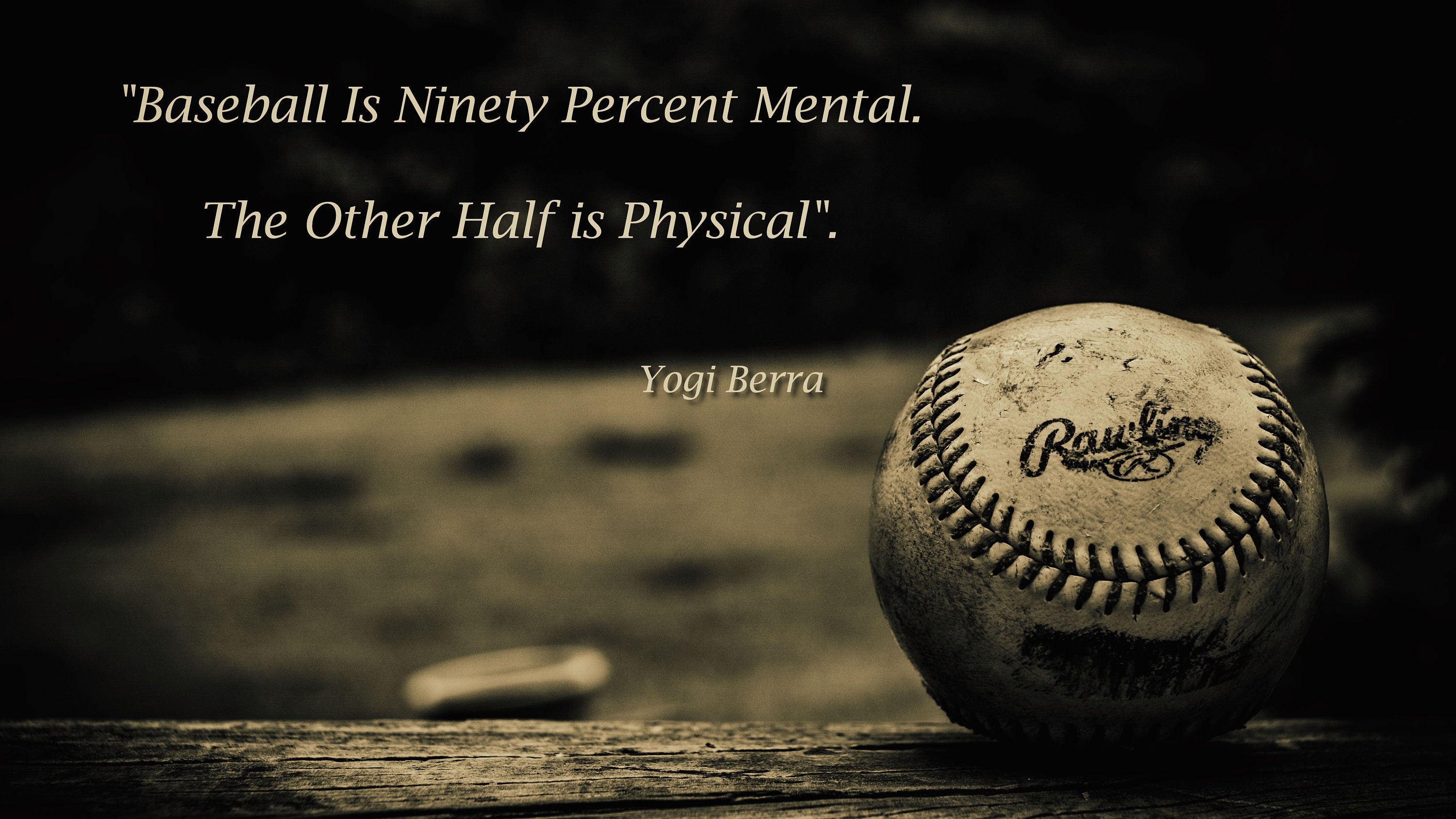 Yogi berra mental quote