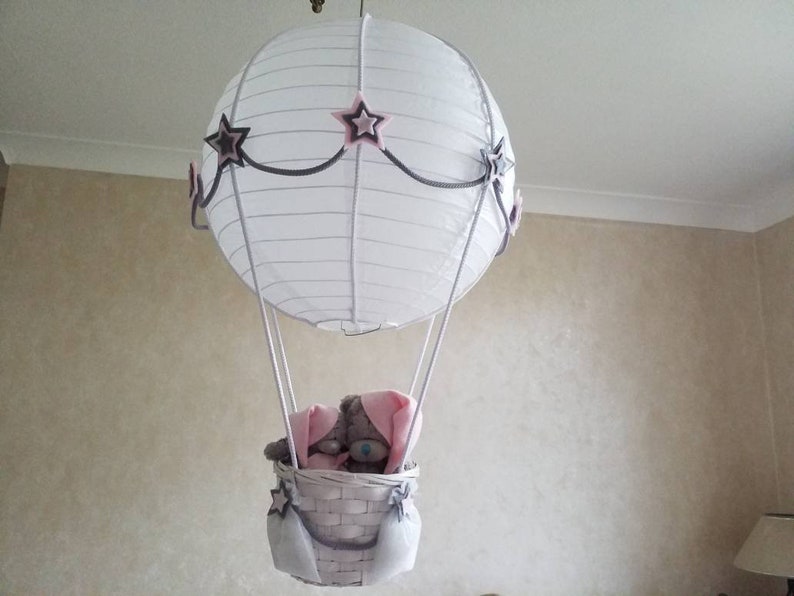 hot air balloon nursery ceiling light