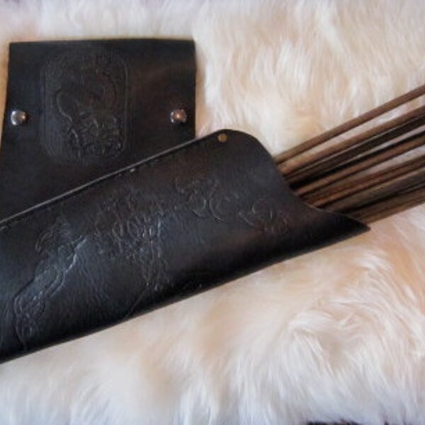 Hunters Leather Hip Quiver