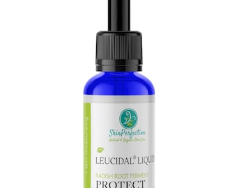 Leucidal Liquid Radish Root MILD Antimicrobial Preservative Alternative to Synthetics Protect DIY Formula Bacteria Mold EcoCert .5oz