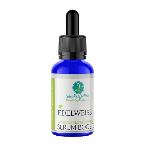 Edelweiss Extract Best Natural Antioxidant Eco-cert Swiss Alps Leontopodium alpinum Anti-Aging Boost your Serum Potent DIY Ingredients