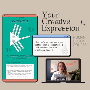 Your Creative Expression: Human Design Course (profile, centers, gates)