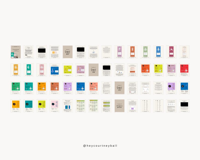 May include: A set of 48 printable digital download pages featuring colorful illustrations and text. The pages are organized in a grid pattern and include the text "Diagonal Sudoku" and "Diagonal Sudoku Only".