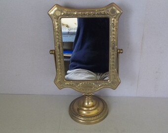 vanity mirror on stand large vintage repousse vanity mirror brass with stand dresser bath decor mirror on stand etsy vanity mirror on stand large vintage repousse vanity mirror brass with stand dresser bath decor mirror on stand etsy