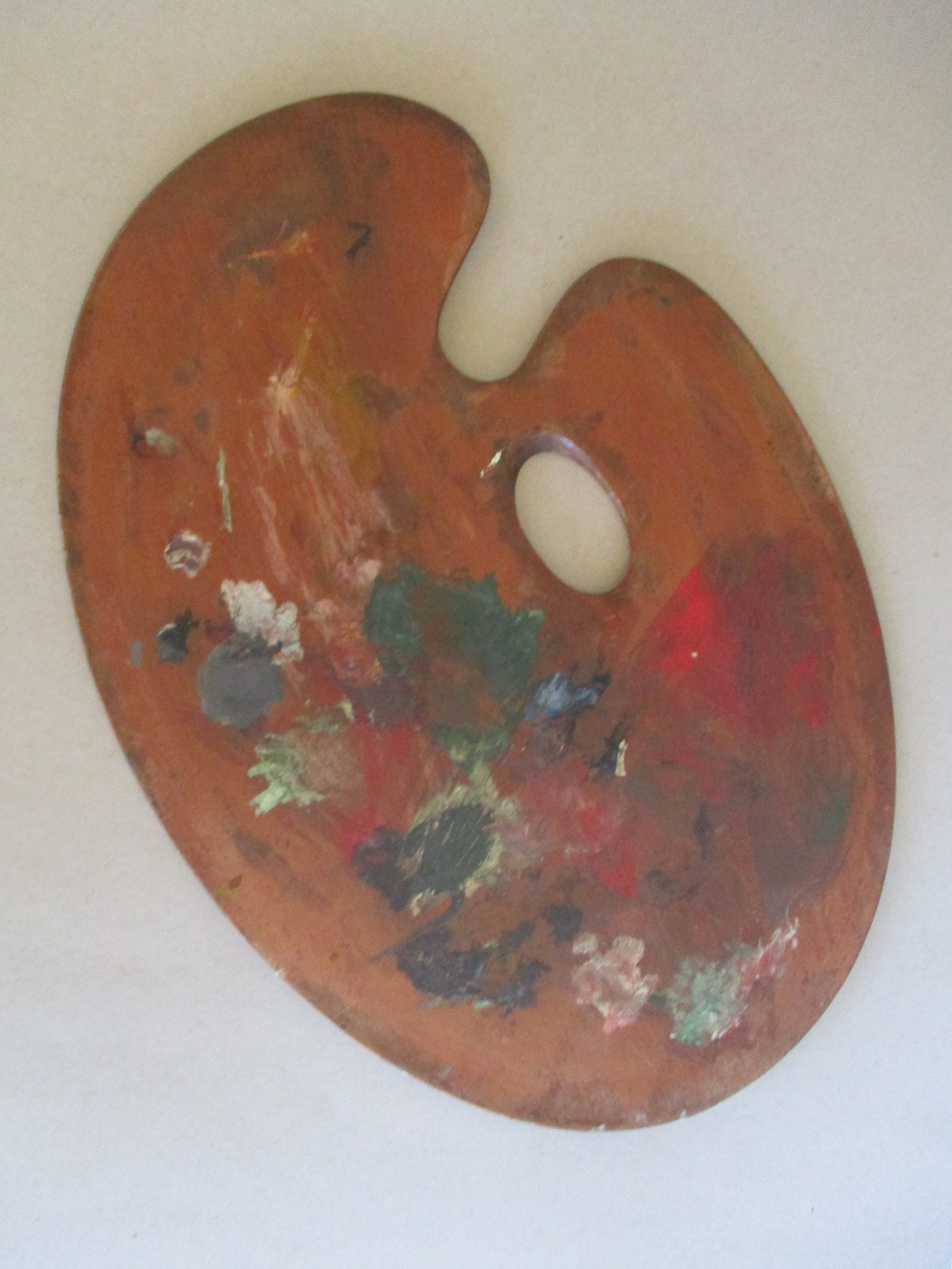 Vintage Artist's Wood Palette Vintage Wood Palette Etsy