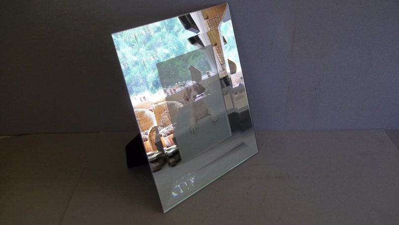Vintage Large Beveled And Mirrored Picture Frame Exquisite Vintage Large Beveled And Mirrored