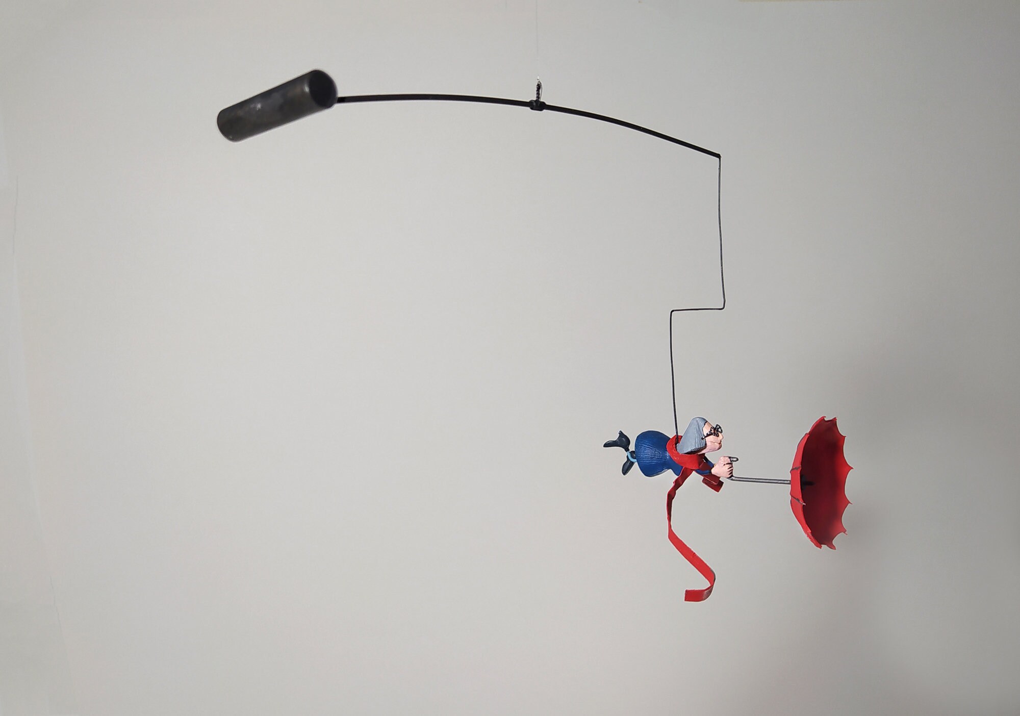 Avis de Tempête | Miss ou Mamie Bigoudis Chignon - Mobile Miniature Sculpté