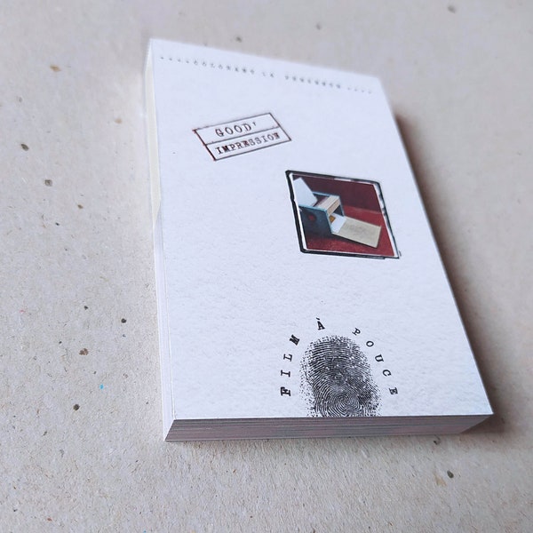 Good impression  - Flip book  en  papier recyclé