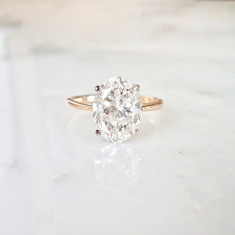 Salt and Pepper Diamond Engagement Ring Icy Light Grey Salt & Etsy