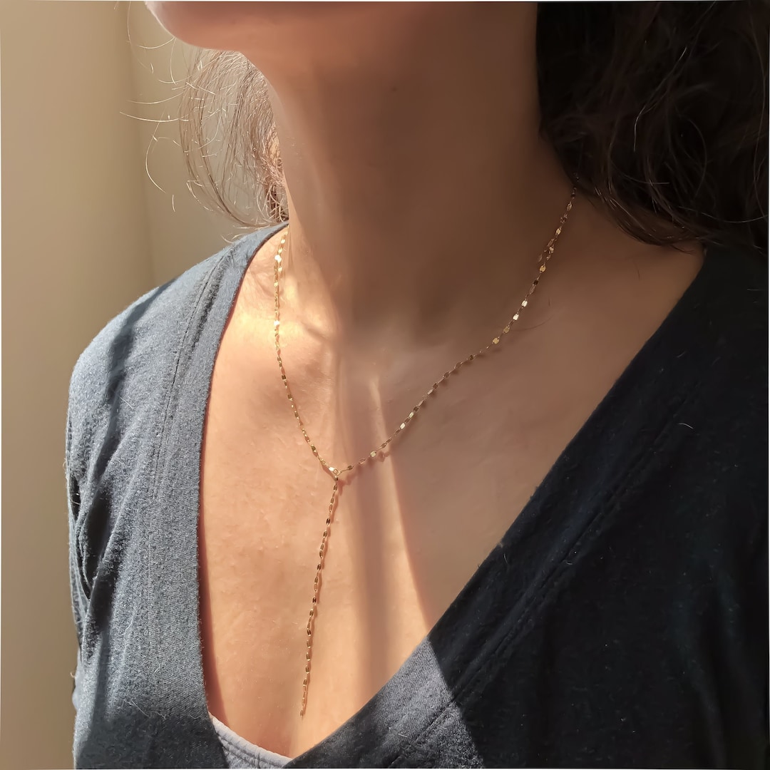【EO/イオ】Triple chain lariat necklace Amazon.com: Gothic O-Ring Pendant Necklace - Slip Chain