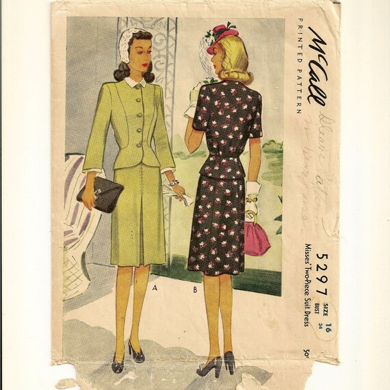 womens peplum dress pattern Peggy's Peplum Dress Sizes XS to XL Adults PDF Pattern