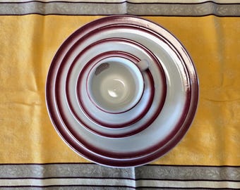 Chrysler Motor Company Wallace China 40s Extremely Rare 11 Complete Place Settings plus Extra Pieces Price includes shipping