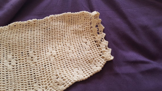 Exquisite Victorian Hand Crocheted Infant Dress - image 4