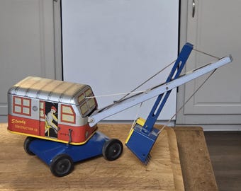 Vintage Wyandotte Toy Crane Late 40s