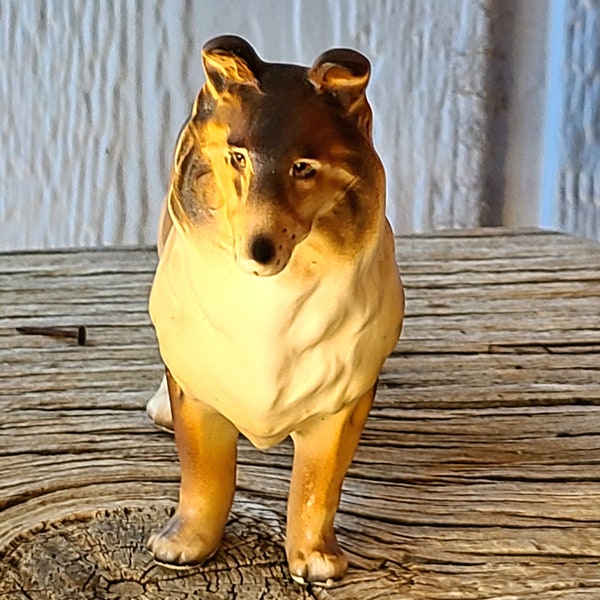 Collie Collectible Figurine Japan