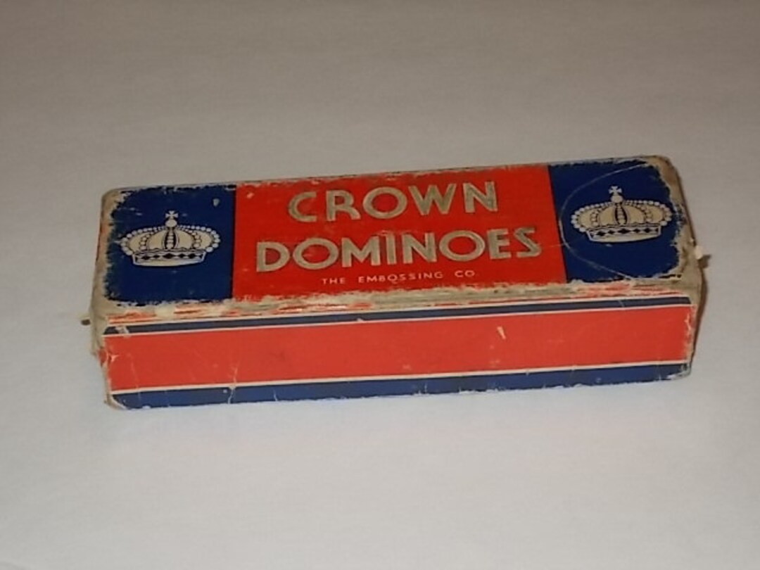 Crown Dominoes the Embossing Co., Albany NY USA Etsy