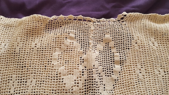 Exquisite Victorian Hand Crocheted Infant Dress - image 1
