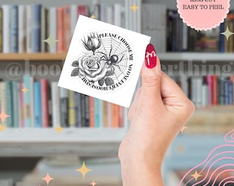 licensed leigh rivers malachi vize run little stranger Kindle Stickers Dark Romance Kiss-Cut Stickers