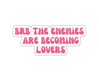 enemies to lovers dark romance romance lover Book Bookish Kindle Stickers Dark Romance Stickers Kiss-Cut Stickers