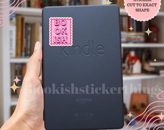 Die-Cut pink stamp bookish spicy smut bookish book lover dark romance kindle dark romance stickers
