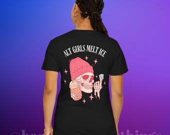 alt meisjes Melt Ice comfort kleuren uniseks T-shirt