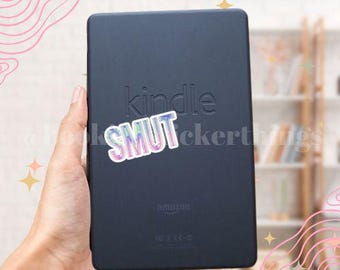 ホログラフィックスマットスパイシーな本ブックっぽいKindleステッカーダークロマンスステッカーキスカットステッカー