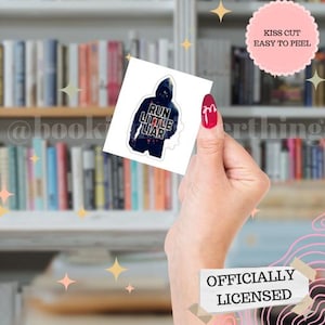 officially licensed leigh rivers Malachi Vize little stranger little liar rex Book Bookish Kindle Stickers Dark RomanceStickers