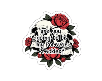 Gestanste stickers, officieel gelicentieerd, Leigh Rivers, Kade, Mitchel, Freckles, Edge of Darkness, Bookish Dark Romance, Kindle