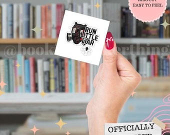 officieel gelicentieerde Leigh Rivers Malachi Vize Little Stranger Little Liar Rex Book Bookish Kindle Stickers Dark RomanceStickers