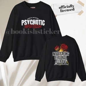 offcially licensed leigh rivers tobias mitchell psychotic obsession bookish crew neck book lovers Unisex Heavy Blend™ Crewneck Sweatshirt