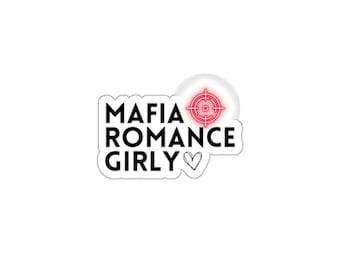 Mafia Romance Girly Bookish Kindle Stickers Dark Romance Kiss-Cut Stickers