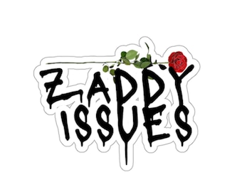 Zaddy Issues bookish dark romance stickers Kindle Stickers Dark Romance Kiss-Cut Stickers