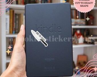 Die-Cut stickers ride handle smut bookish booklover dark romance kindle dark romance stickers