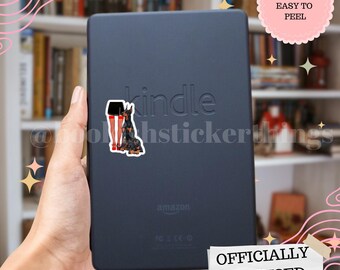 Uitgesneden Doberman-stickers (officieel gelicentieerd) – Matte vinyl Kindle-stickers