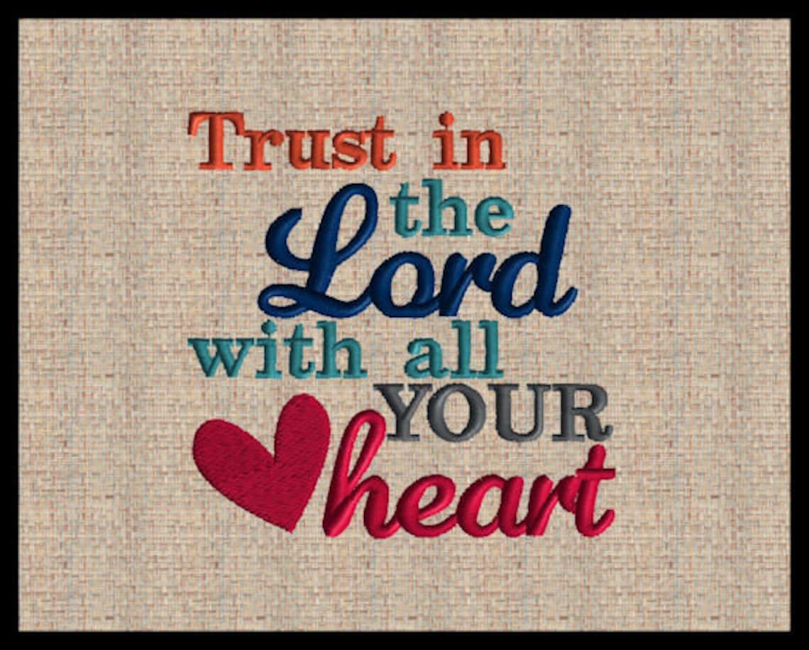 4x4 Embroidery Design Bible Verse Embroidery Design Psalms Etsy