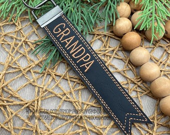 Brelok z flagą GRANDPA ITH z haftem maszynowym (natychmiastowe pobranie)