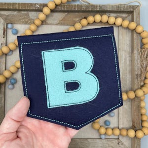 ITH  Bunting Flag Banner with Font Machine Embroidery Design | DIY Bunting Banner | In the Hoop File | 7x11 Hoop Size