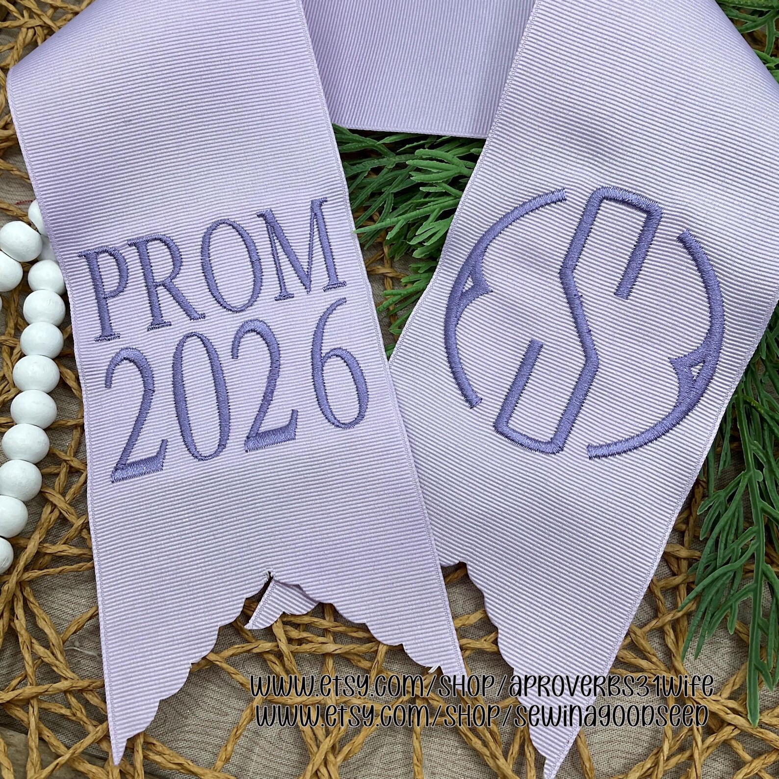 Prom Ribbon PROM 2026 Machine Embroidery Design for Bouquet | Flower Bouquet ...